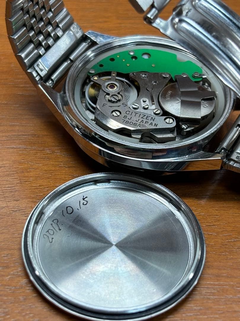 シチズン コスモトロン 電磁テンプ式腕時計　超美品