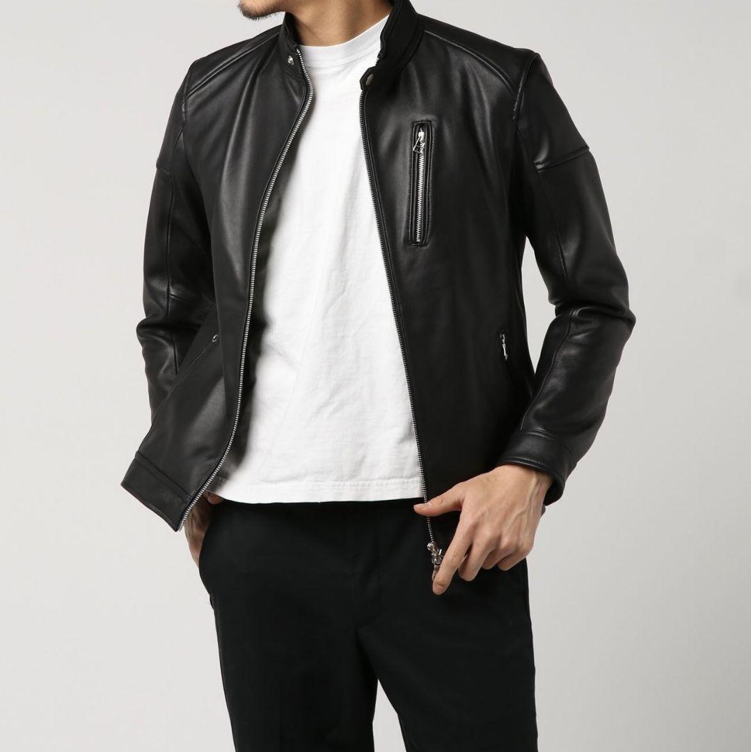 【美品】RATTLE-TRAP シングルライダース　レザージャケット　Mサイズ