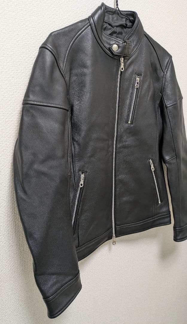 【美品】RATTLE-TRAP シングルライダース　レザージャケット　Mサイズ
