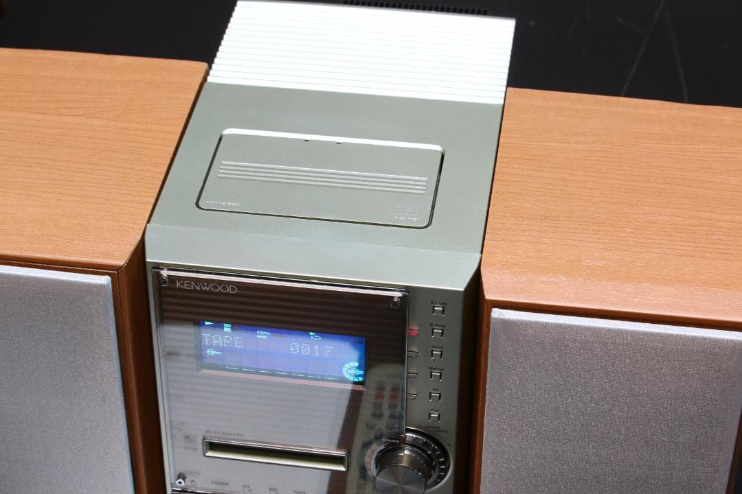 KENWOOD SL3MD CD/MD/TUNER/TAPE　カセットミニコンポ