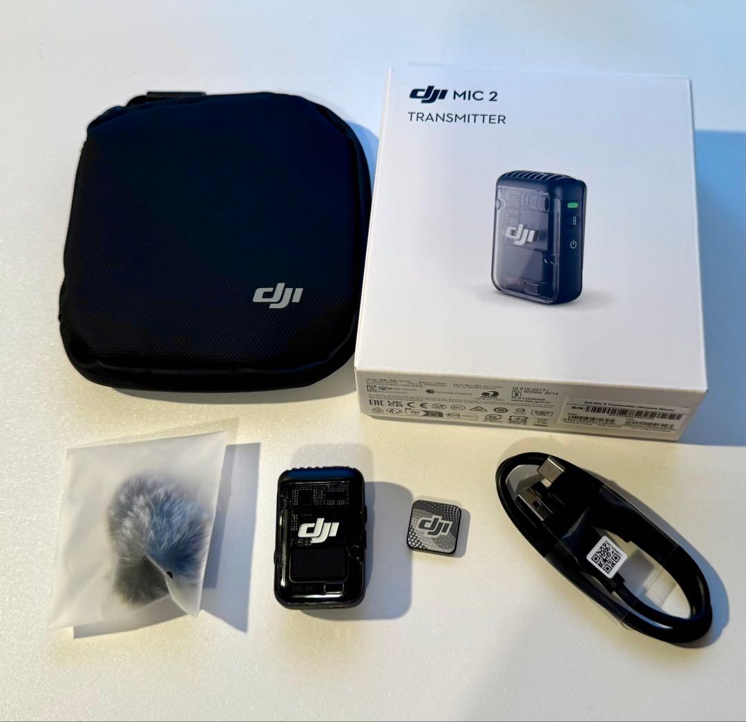 【新品同様・美品】DJI Mic2 マイクトランスミッター