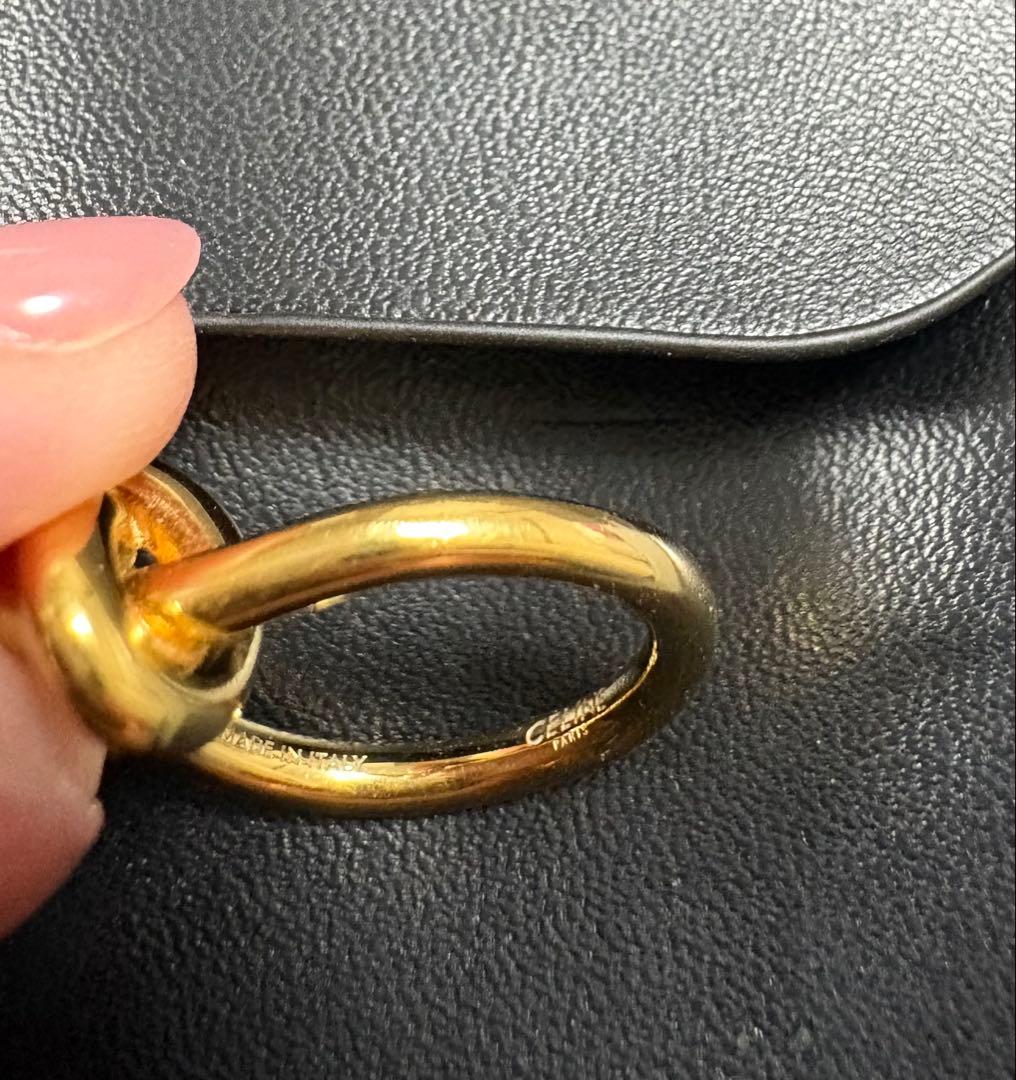 CELINE ノットリング(ゴールド) 50サイズ