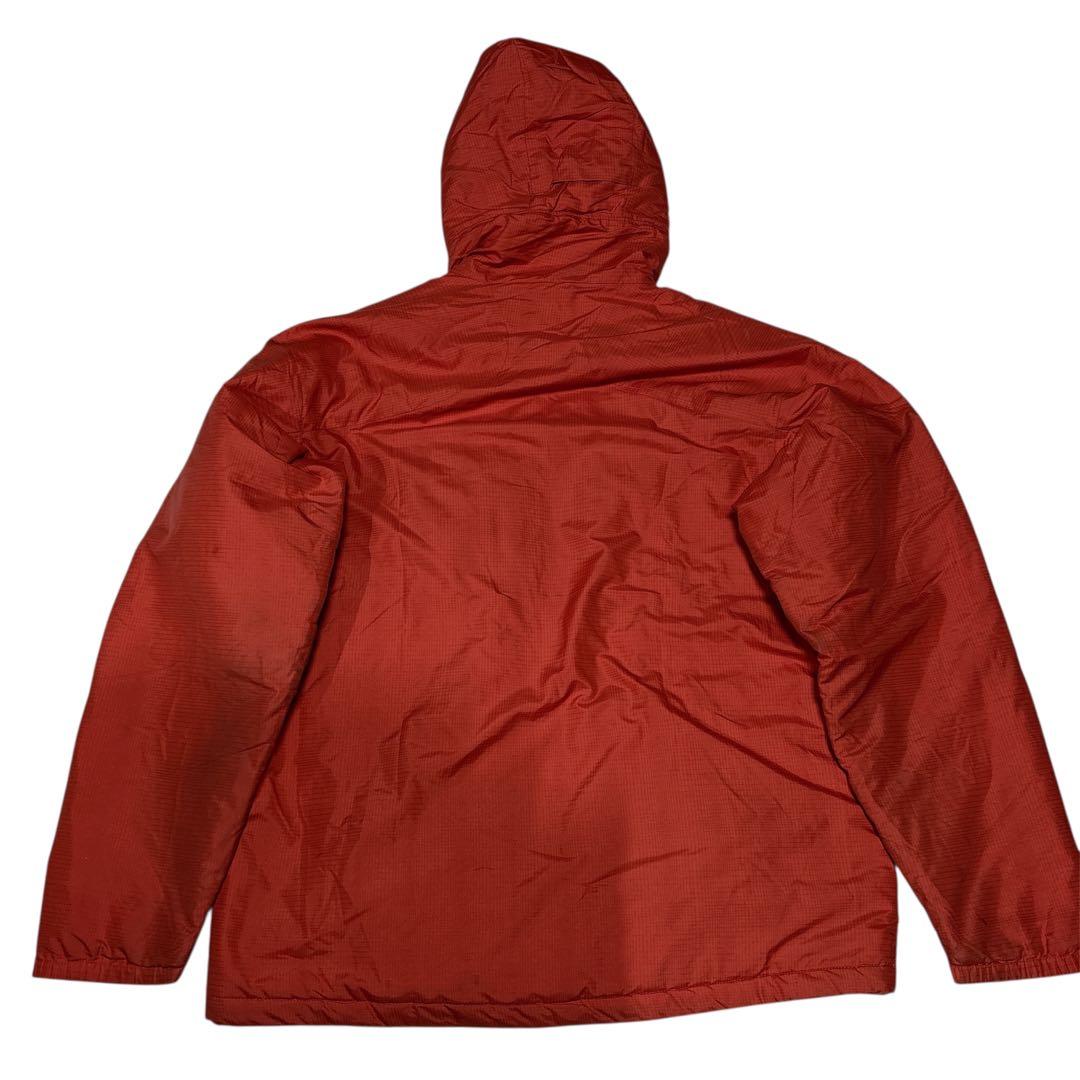 00s Patagonia マイクロパフフーディー オレンジ ジャケット M