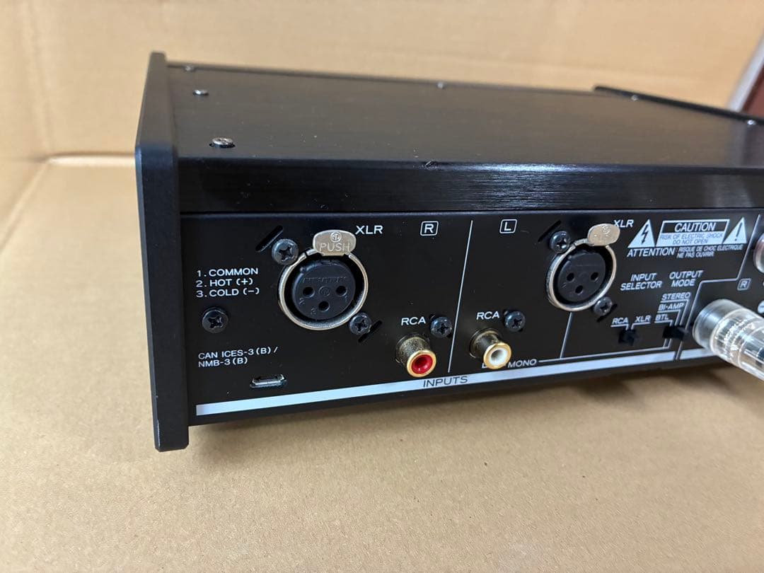 TEAC AP-505 パワーアンプ 元箱あり 動作確認済み