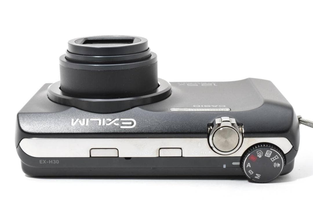 美品　カシオ　CASIO EXILIM EX-H30 ブラック ＃A320
