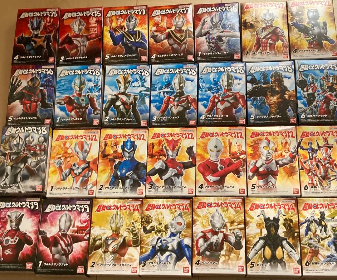【バラ売り不可】超動α ウルトラマン フィギュア 28種セット