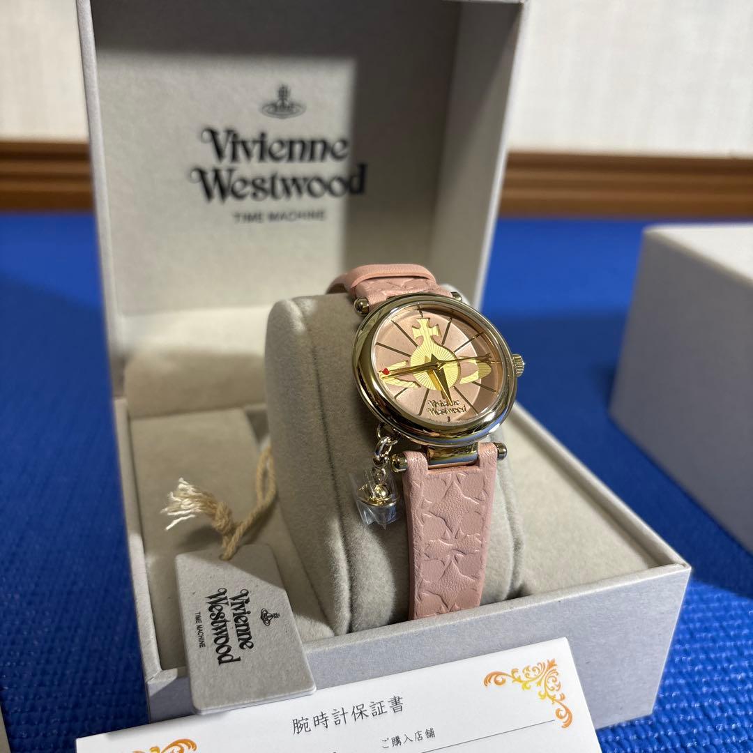 Vivienne Westwood アナログ時計 ピンク