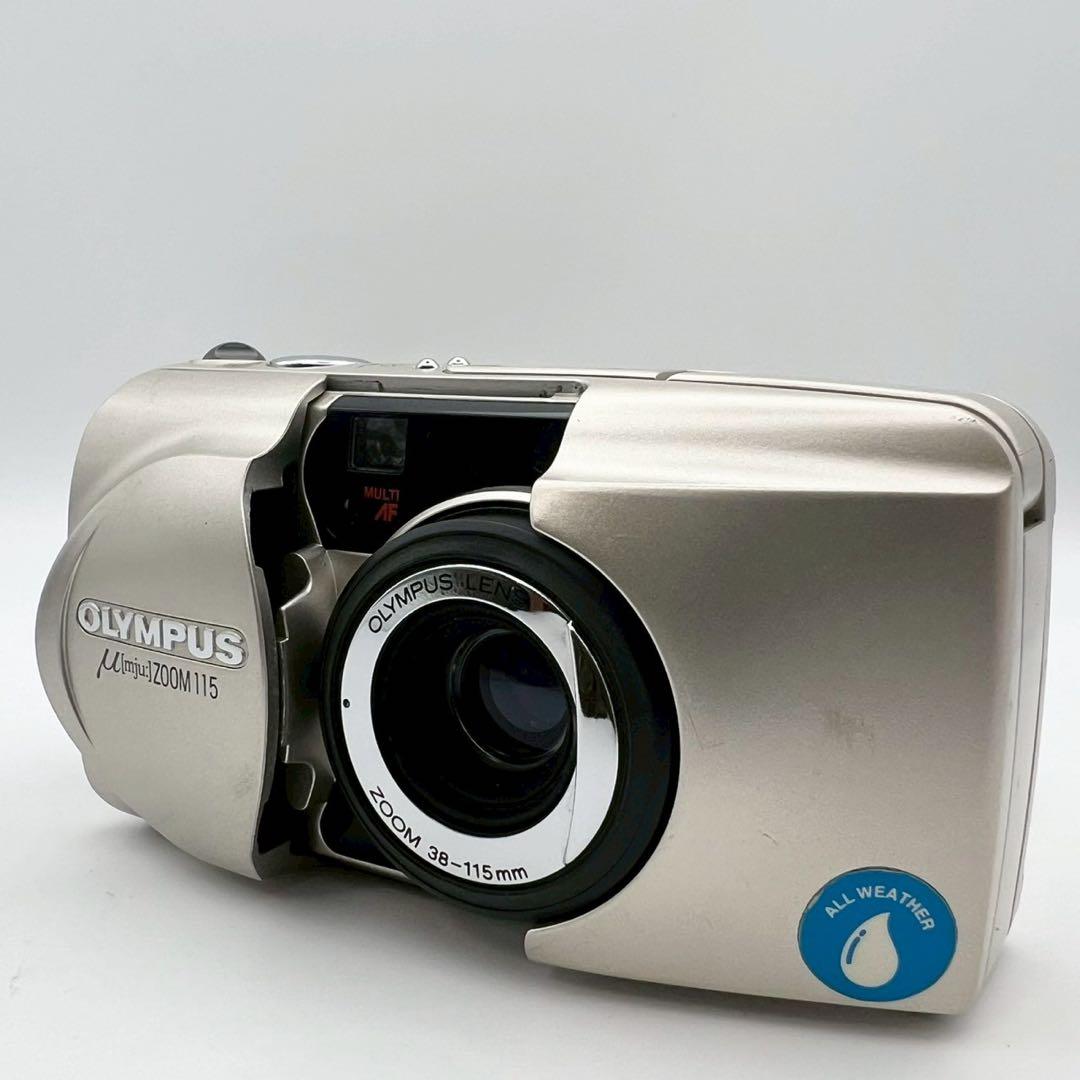 【完動 美品】OLYMPUS μ ZOOM 115 コンパクトフィルムカメラ