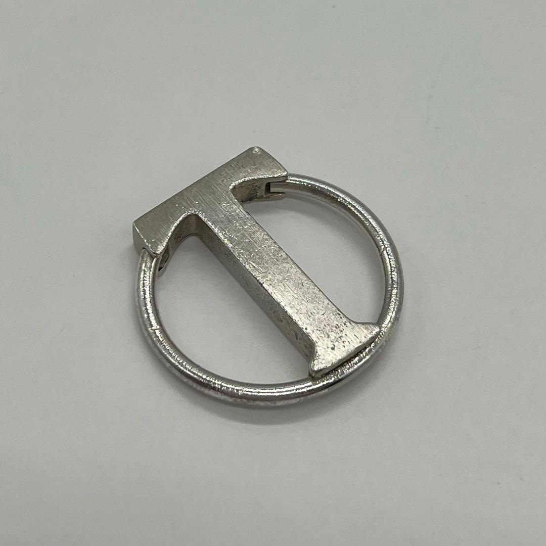 ティファニー TIFFANY Tモチーフ サークル キーリング ヴィンテージ