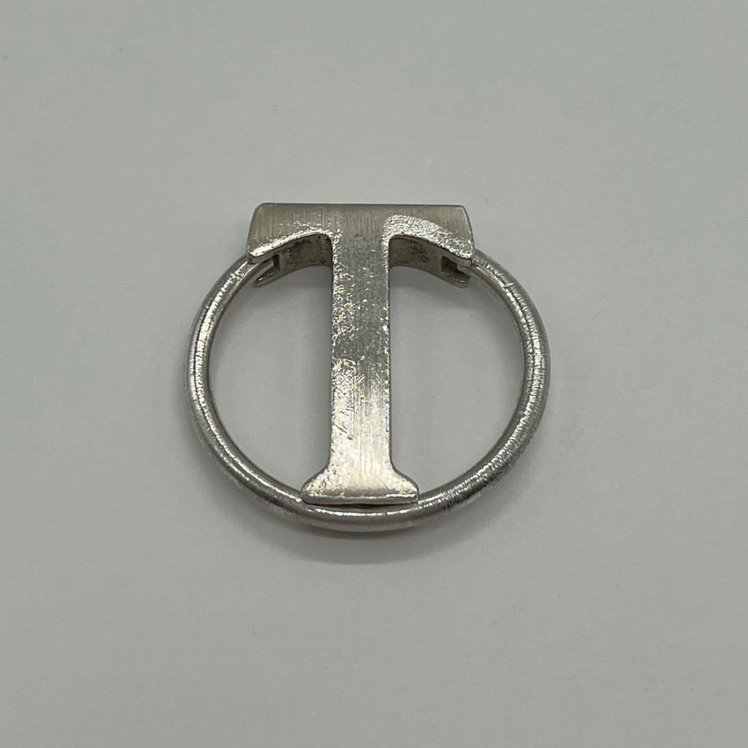 ティファニー TIFFANY Tモチーフ サークル キーリング ヴィンテージ