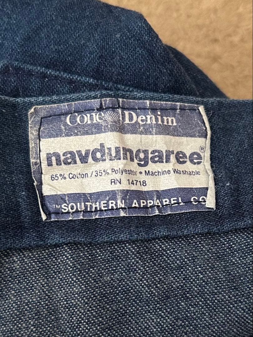 M*2様 70s navdungaree 米軍実物デニムセーラーパンツフレア ベ