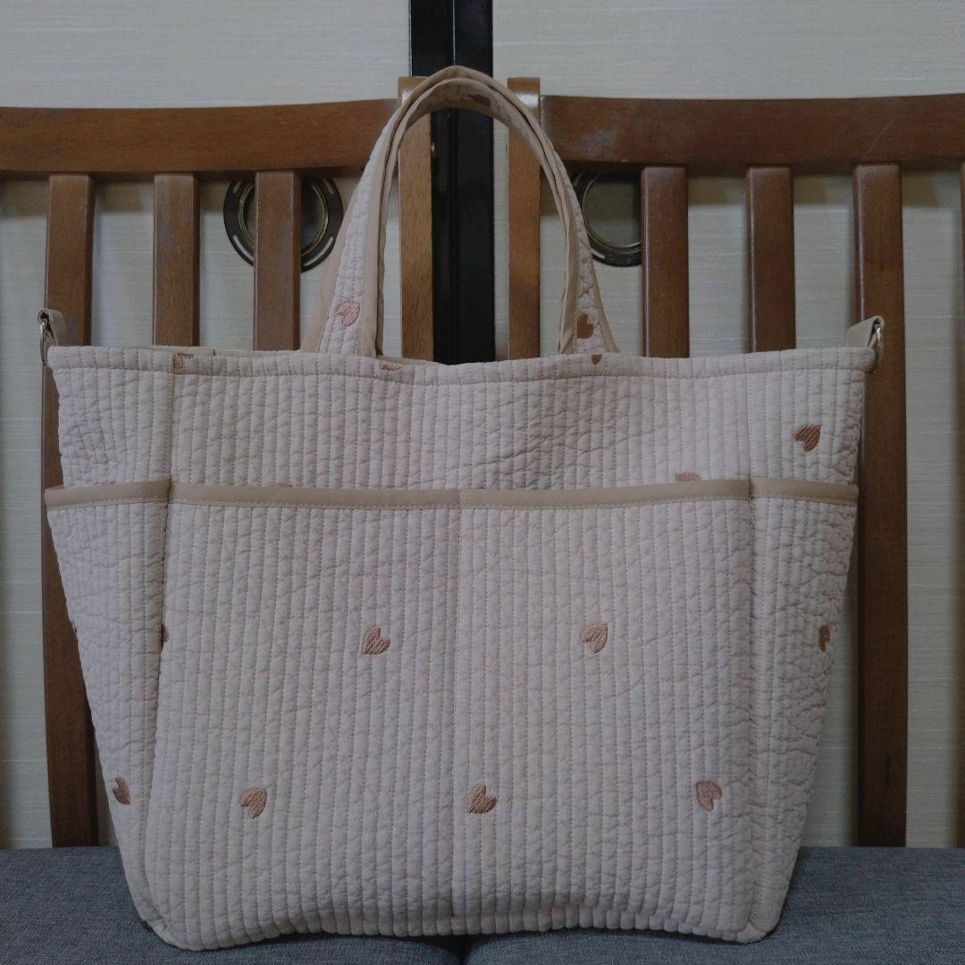 ポケットいっぱいヌビバッグ　ハンドメイド