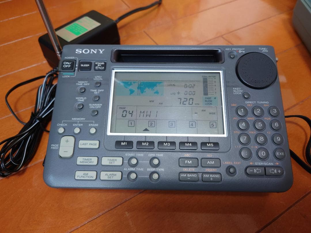 SONY ソニー ICF-SW55 短波ラジオ 音が小さいため要修理　値下げ不可