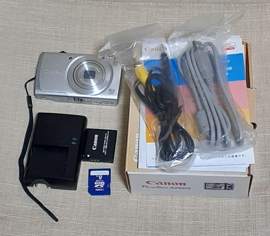 人気モデル Canon PowerShot A2600 コンパクトデジタルカメラ