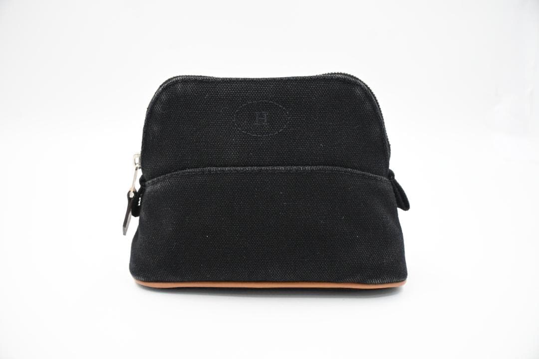 【希少アイテム】エルメス　ボリードポーチ　ミニミニサイズ　黒　ブラック　小物入れ