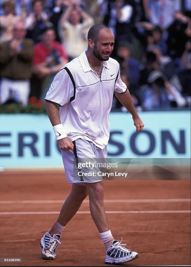 Nike アガシモデルセット　1999 全仏