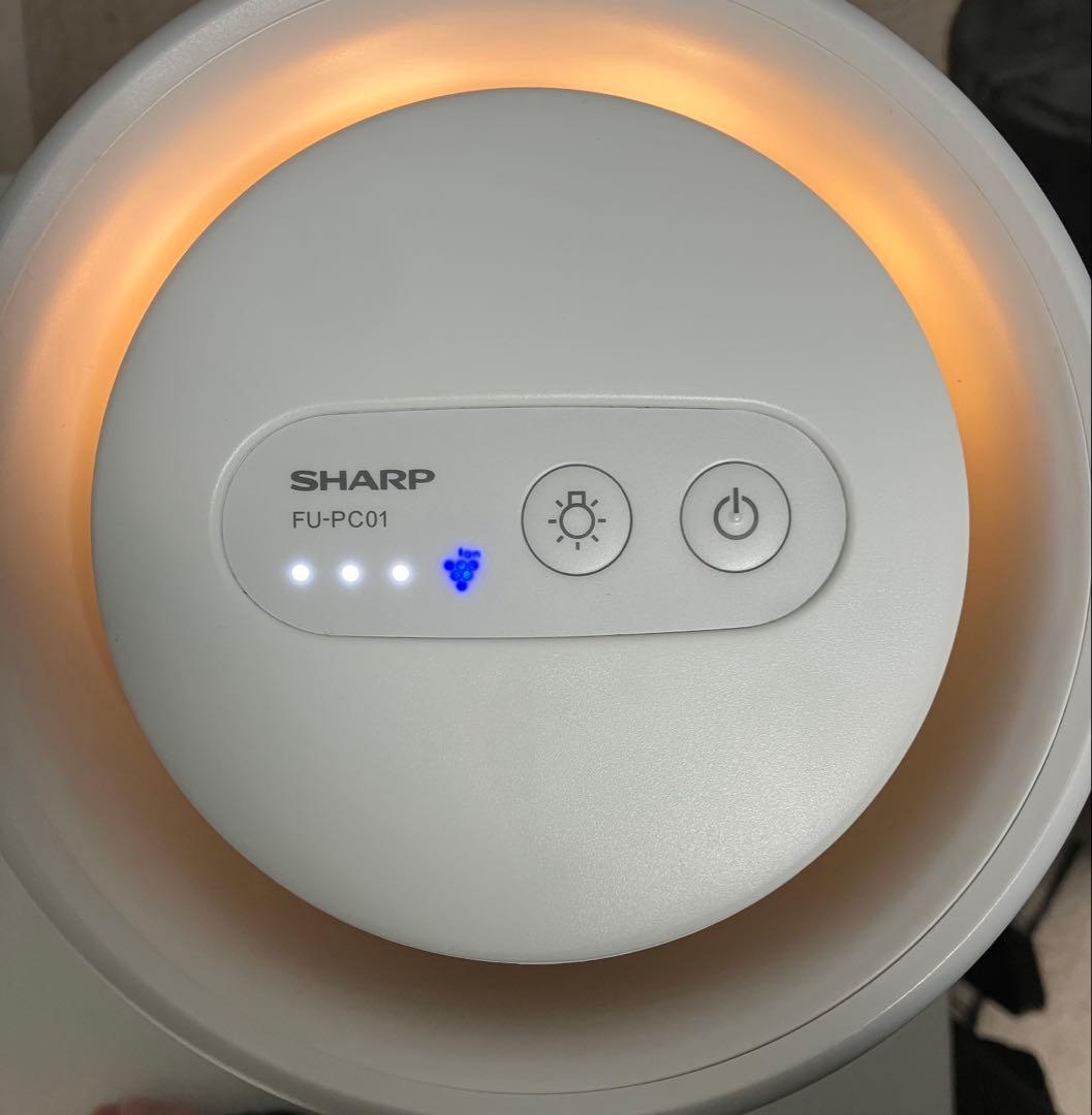 SHARP FU-sc01 空気清浄機 ホワイト