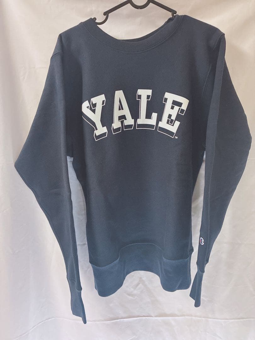 Champion Yale リバースウェーブネイビー