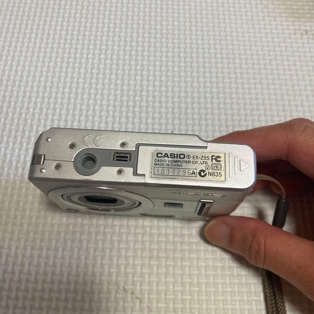 CASIO EXILIM EX-Z55 シルバーセット