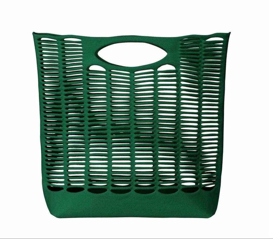 【極美品】Issey Miyake イッセイミヤケ Mokko エコバッグ 緑