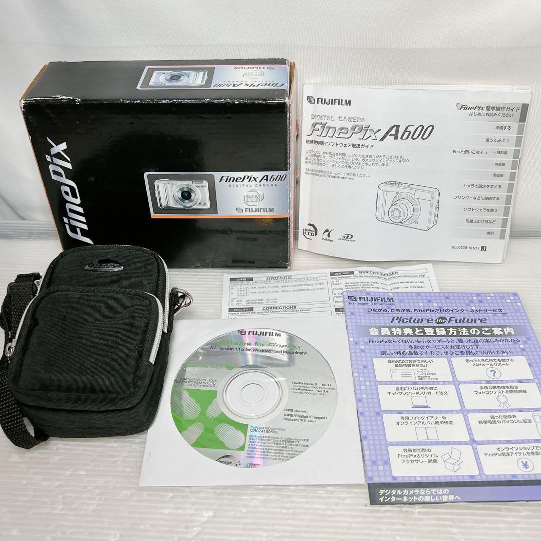Fujifilm FinePix A600 デジタルカメラ ケース付き