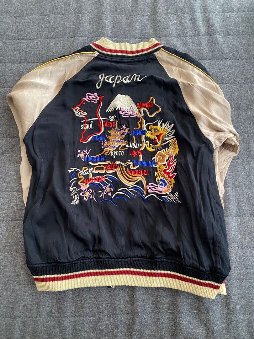 ヒューストン リバーシブル スカジャン