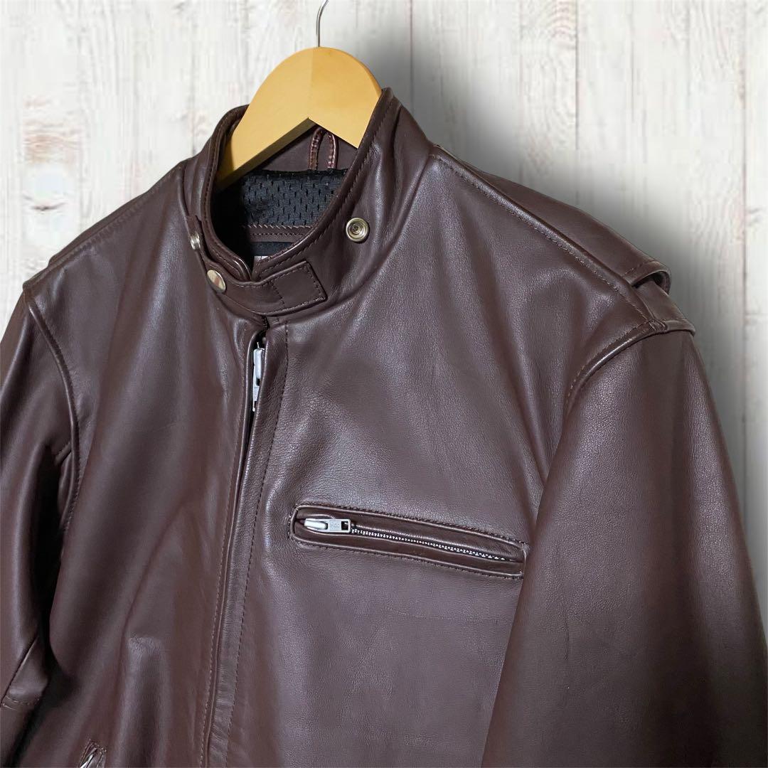 TRICKY シングルライダース　レザージャケット　牛革