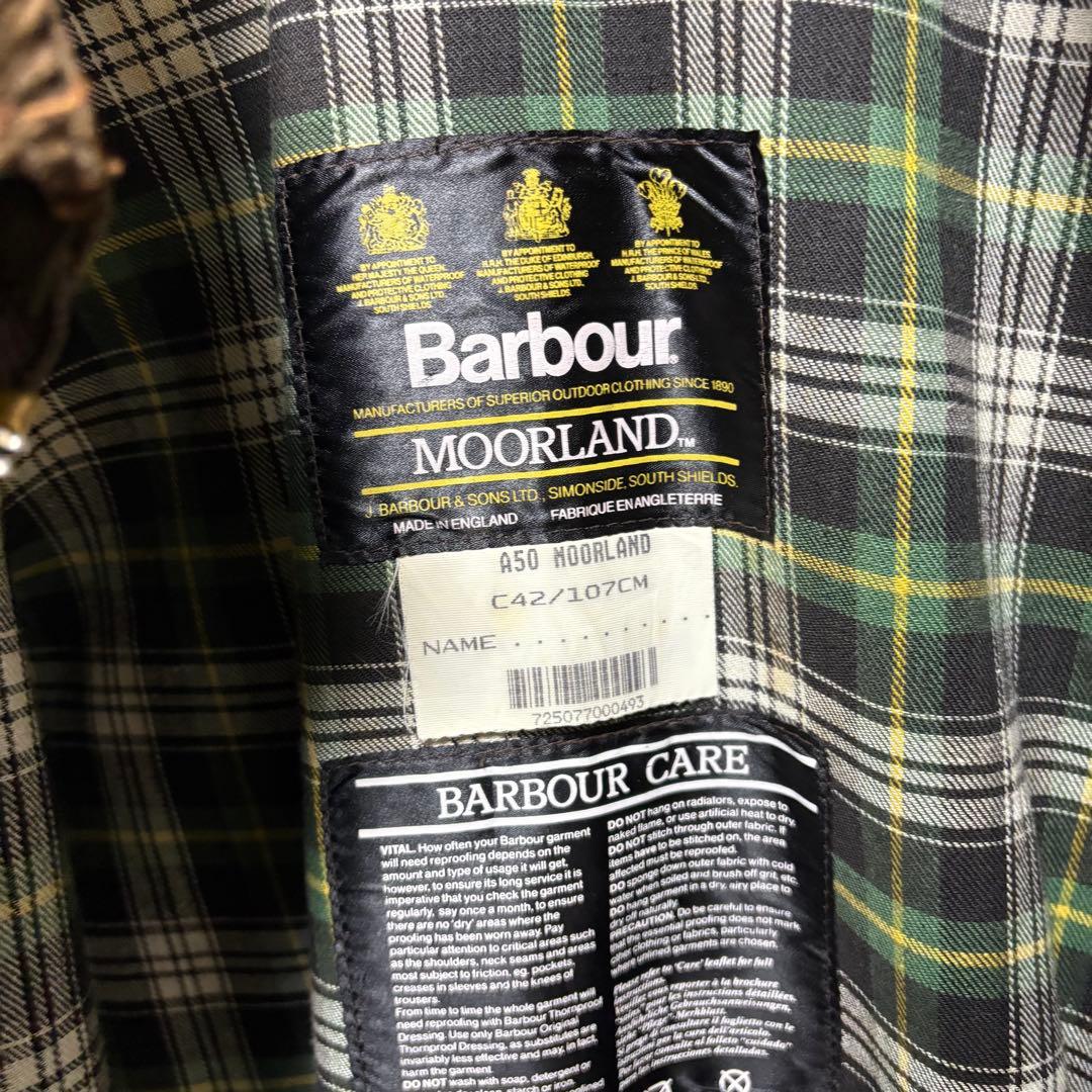90's Barbour MOORLAND オイルドジャケット