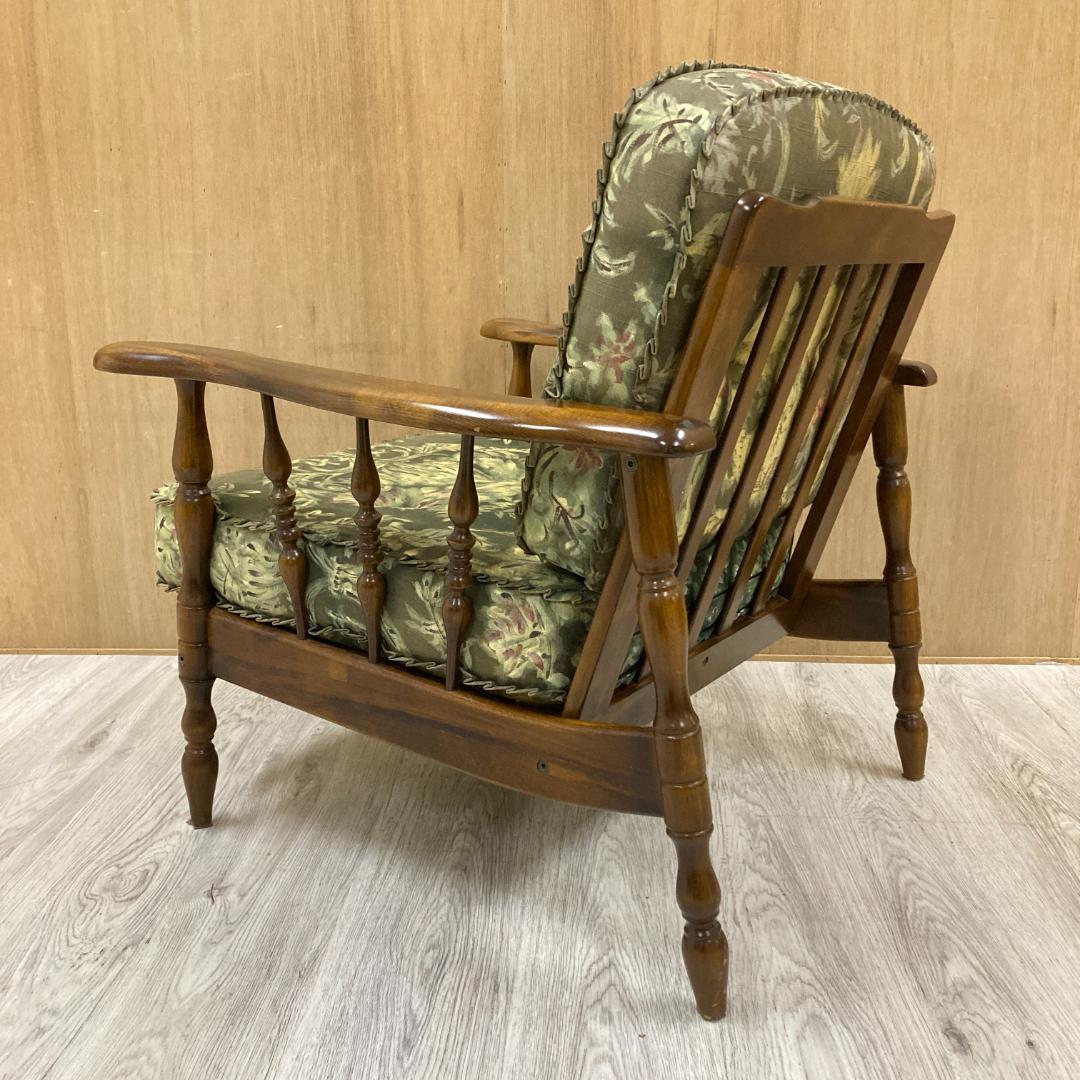 【カリモク】コロニアル アームチェア　1人掛けソファ A