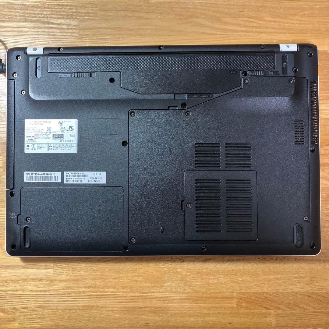 富士通 LIFEBOOK AH53/U 人気の白 Core i7