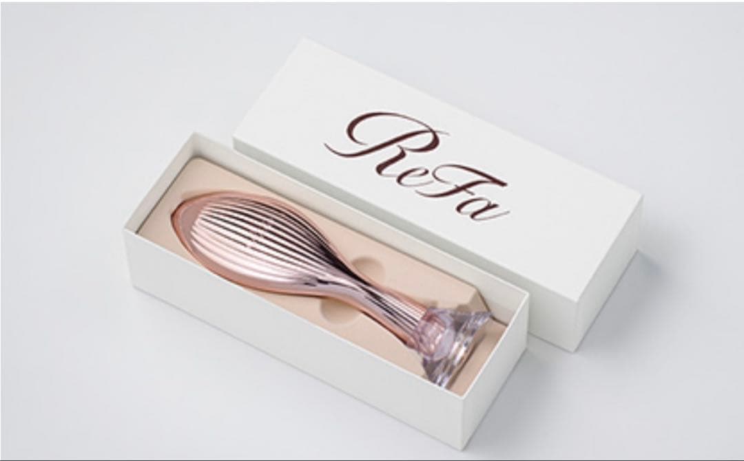 【新品未使用】ReFaエールブラシレイ　ローズゴールド