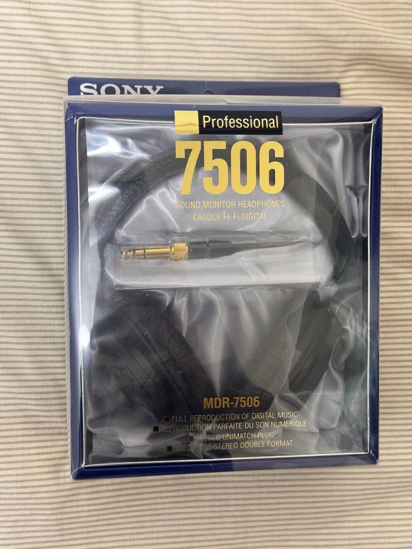 SONY MDR-7506 スタジオモニター ヘッドフォン
