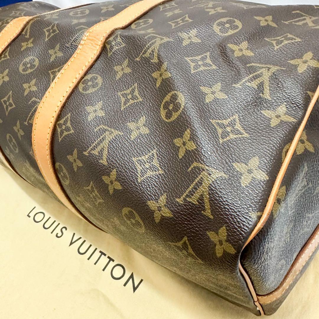 良品 ルイヴィトンキーポル45ショルダーボストンバッグ モノグラム M41418