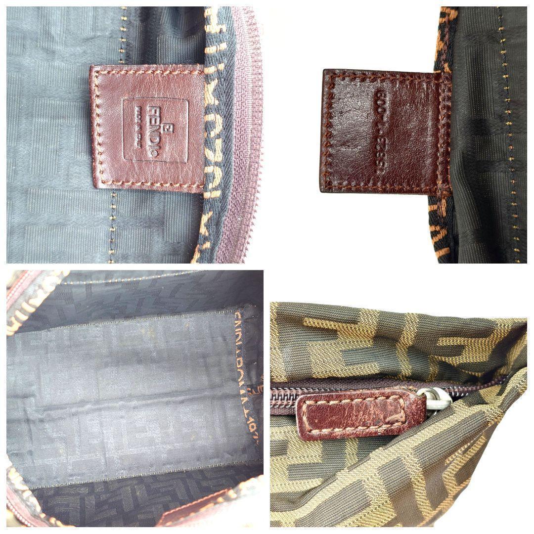 FENDI　フェンディ　ズッカ柄　エコバッグ　折りたたみハンドバッグ