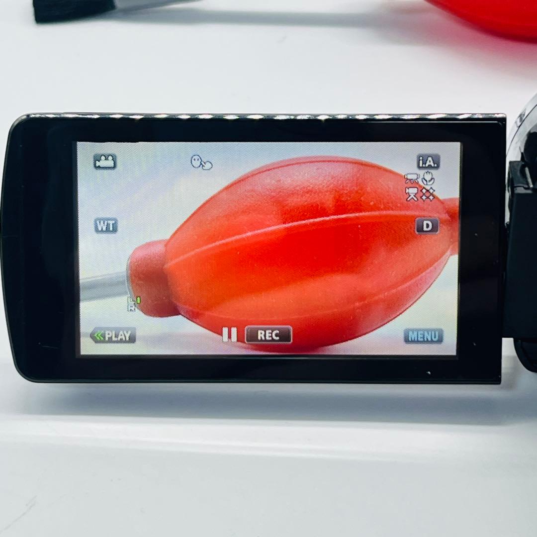 美品　GZ-HM199-B JVC エブリオ　ビデオカメラ