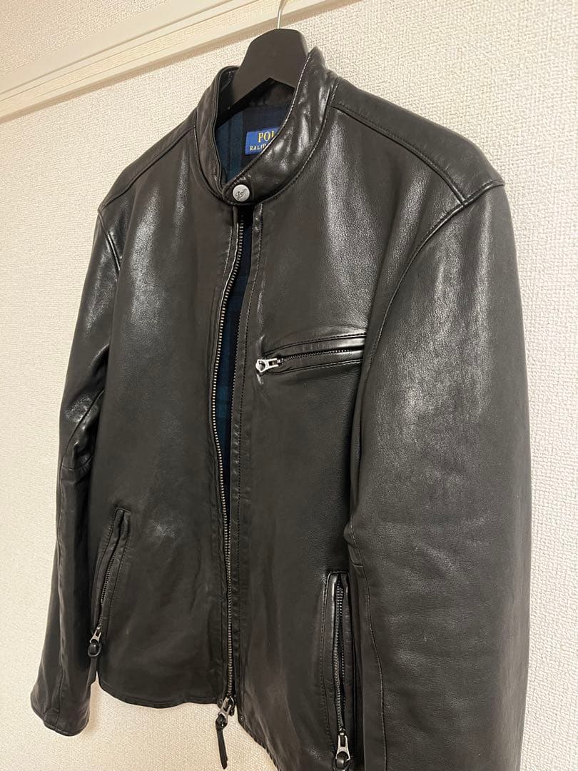 Polo Ralph Lauren 黒 レザージャケット