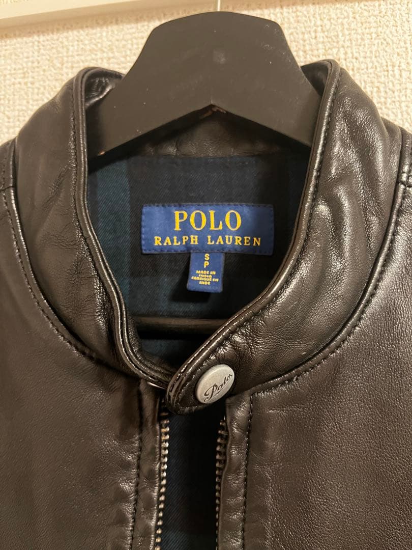 Polo Ralph Lauren 黒 レザージャケット