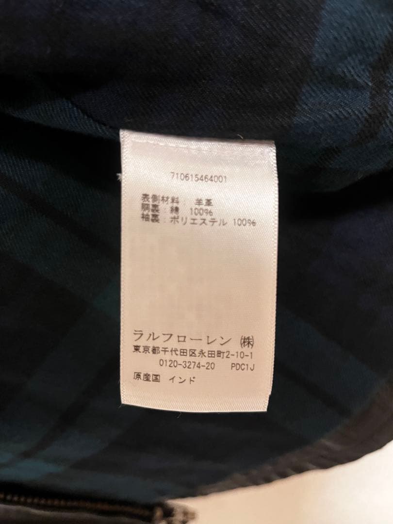 Polo Ralph Lauren 黒 レザージャケット