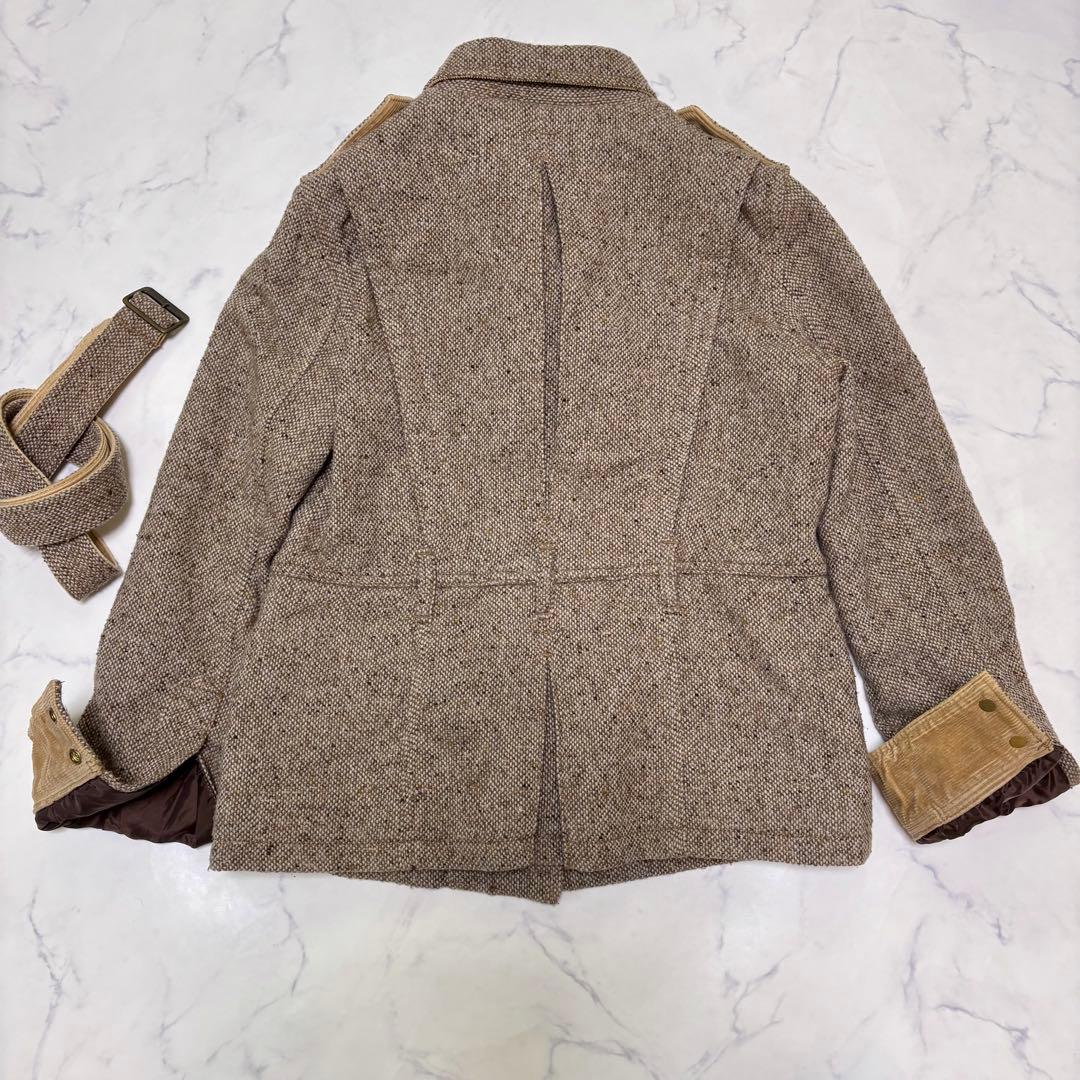 オールドラルフローレン POLO JEANS ツイードジャケット L キルト裏地