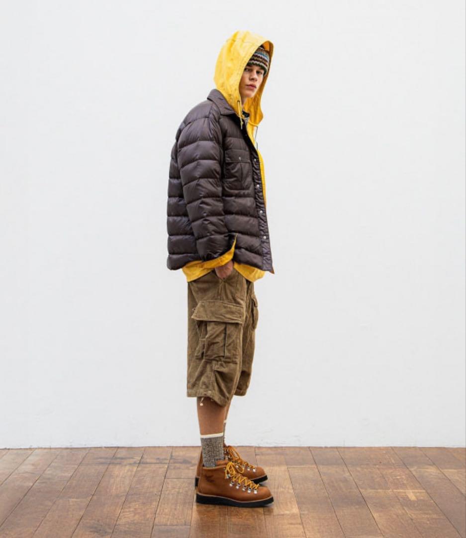 beams plus シェラデザイン 別注ダウンシャツ 現行品 2回着用