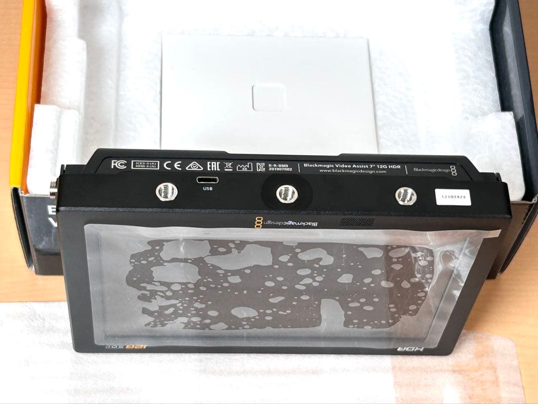 ビデオカメラ Blackmagic Design Video Assist 7 12G HDR