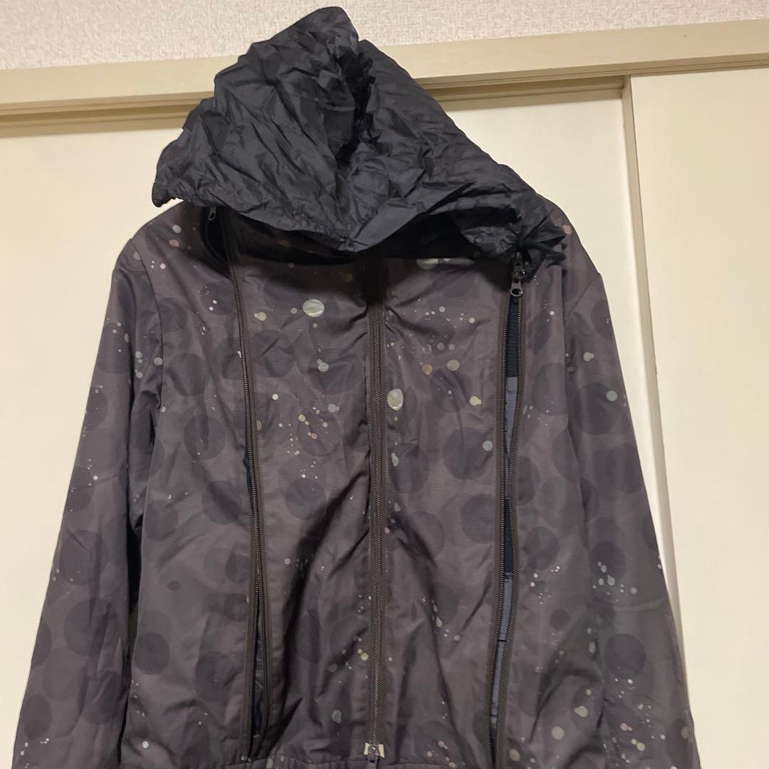 final  多重ジップナイロンジャケットS ファイナルホーム ドット柄