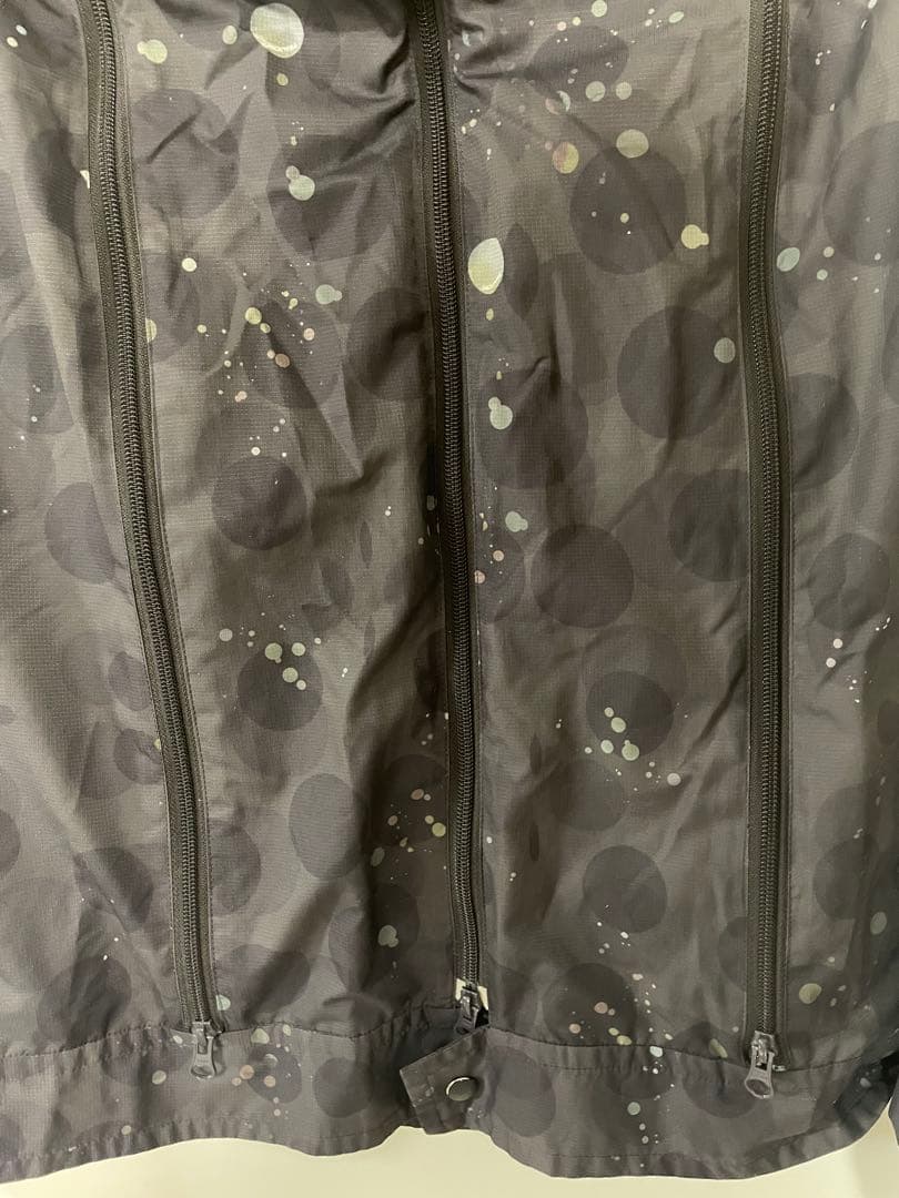 final  多重ジップナイロンジャケットS ファイナルホーム ドット柄