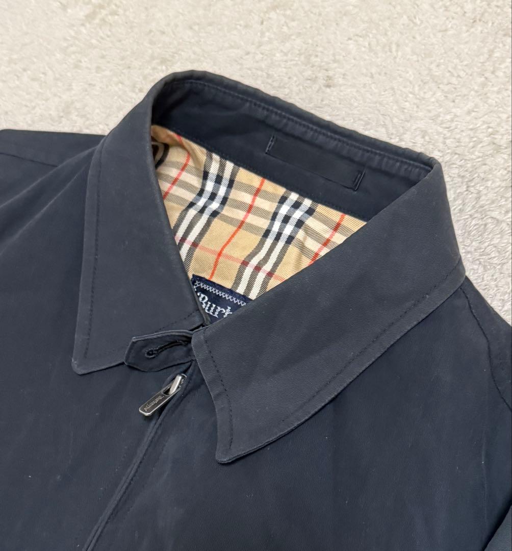 Burberrys バーバリー スイングトップ ノバチェック 黒 LY 三陽商会