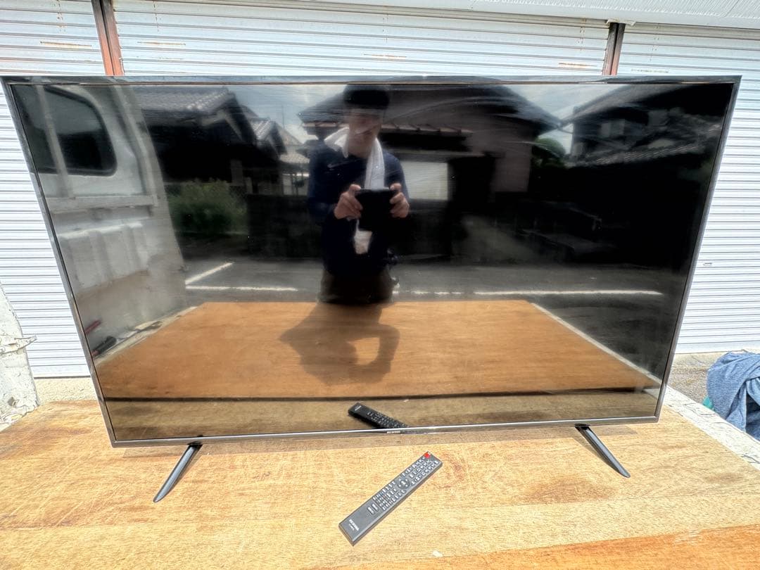 アイリスオーヤマ 2020年製 55インチ型 4K液晶テレビ 外付け裏録対応