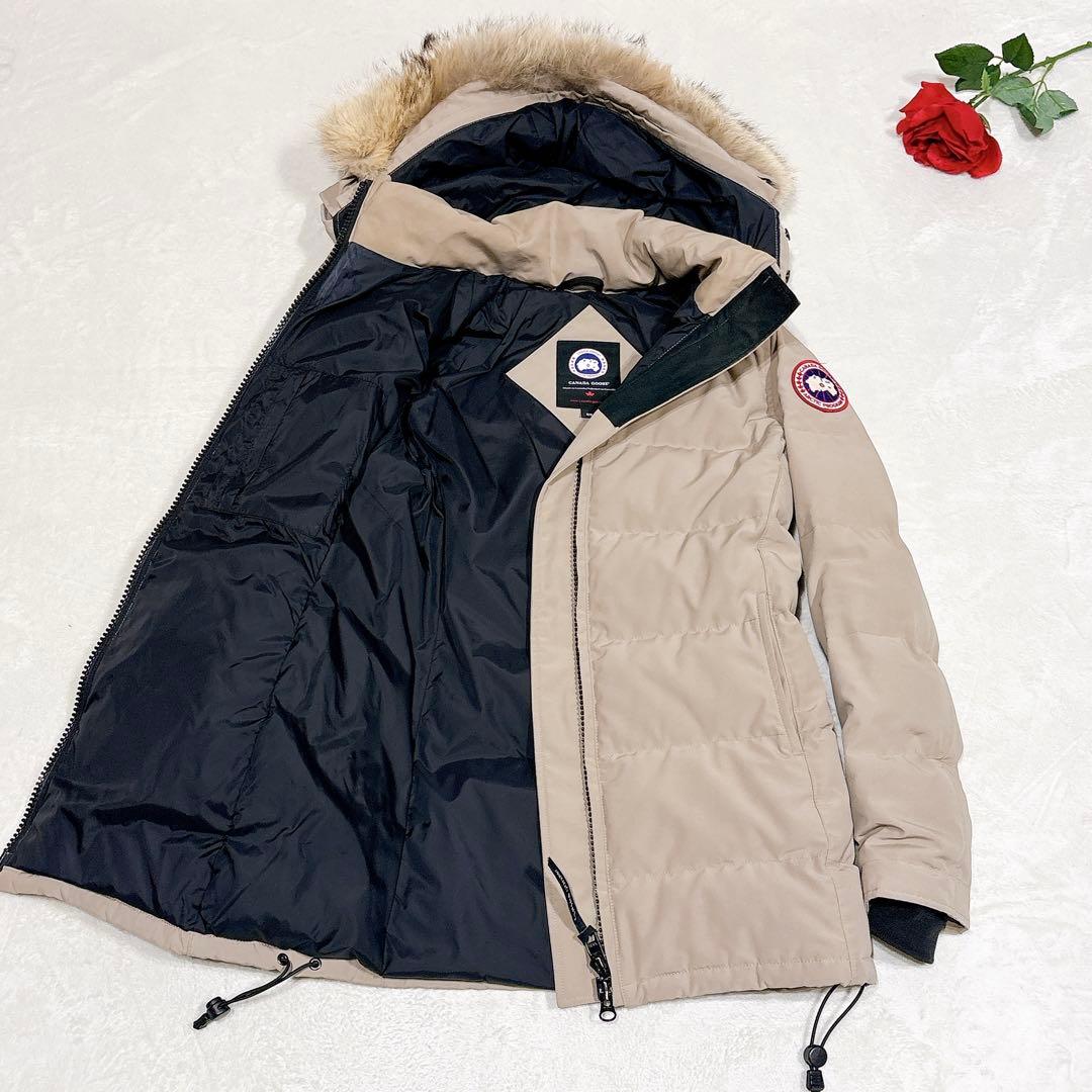 美品✨　カナダグース　ダウンジャケット　ベルビル　ベージュ　M