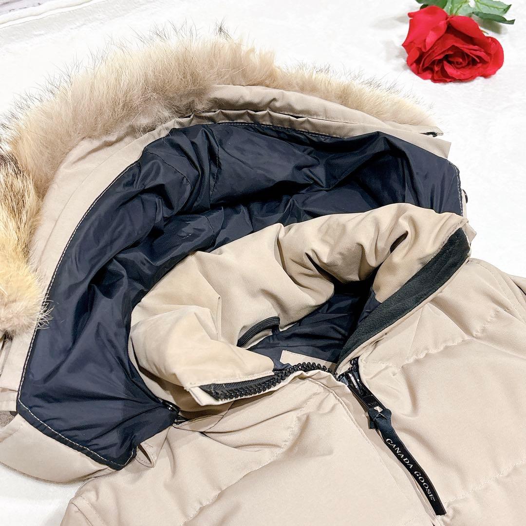 美品✨　カナダグース　ダウンジャケット　ベルビル　ベージュ　M