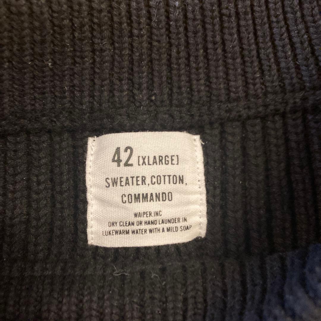 米軍 U.S.M.C コマンドセーター　WAIPER.inc XL