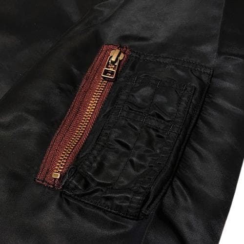 良品 GANGSTERVILLE バックプリントナイロンジャケット ブラックXL