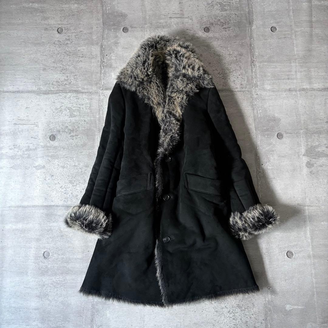 ジャケット・アウター 00s archive hamnett far moutonjacket y2k